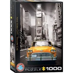 Eurographics Puslespil Yellow Cab New York - 1000 Brikker