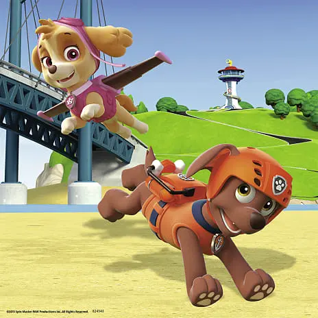 Ravensburger, Paw Patrol Team Puslespil Med 3x49 Brikker 4 Ravensburger, Paw Patrol Team Puslespil Med 3x49 Brikker - Billede 2