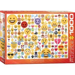 Eurographics Puslespil Emojipuzzle What's Your Mood? - 1000 Brikker