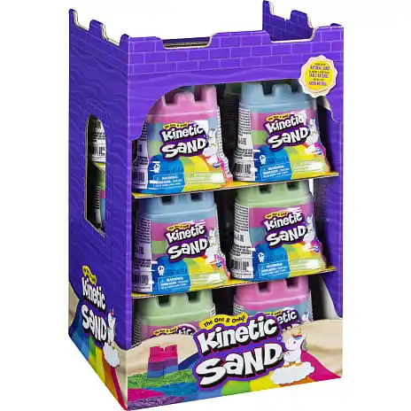 Kinetic Sand - Regnbue Enhjørning Slot 3 Kinetic Sand - Regnbue Enhjørning Slot