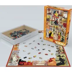 Eurographics Puslespil Theater & Opera Vintage Art - 1000 Brikker -Konstruktionslegetøj butik 31bf6b1d 3e1c 4af4 a910 9a5fa3603195