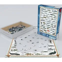 Eurographics Puslespil Freshwater Fish - 1000 Brikker -Konstruktionslegetøj butik 321bf939 5f0d 4929 8d8c f6941b38aeda
