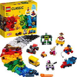 Konstruktionslegetøj butik 38 LEGO Classic Klodser Og Hjul 11014