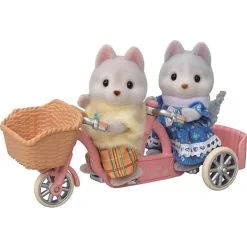 Sylvanian Families Husky Søskende Tandemcykel Legesæt -Konstruktionslegetøj butik 3383cce3 e6ad 4147 9c2b 268a8cef3211