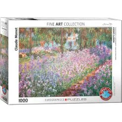 Eurographics Puslespil Claude Monet's Garden - 1000 Brikker
