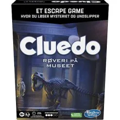 Hasbro Gaming Cluedo Røveri På Museet - Escape Room Brætspil