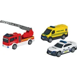 Impulse SOS Redningsbiler 15 Cm 3-pak -Konstruktionslegetøj butik 35fb7897 0d08 4791 befd cbdfeefdc9d8