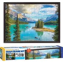 Eurographics Ramme Til Puslespil 48x68 Cm- Sort