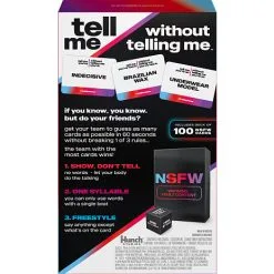 Andre Mærker Tell Me Without Telling Me Kortspil -Konstruktionslegetøj butik 36bf90c1c82068ce71258ce1eb34be7b