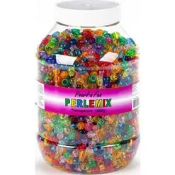 Pearl N Fun Pearl'n Fun Perlemix Transparent Bøtte -Konstruktionslegetøj butik 36e7b8de71daff25fba3cb7b34f01add