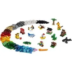 LEGO 11015 Classic Verden Rundt Byggesæt Med 15 Dyrefigurer -Konstruktionslegetøj butik 371cc9cd64ac19e503cae4da7f61c4b3