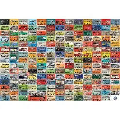 Eurographics Puslespil The VW Groovy Bus - 2000 Brikker -Konstruktionslegetøj butik 38d4825c 1cfb 4544 afeb 3948694bf470