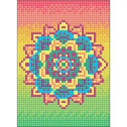 1CONZEPT Diamond Art Lærred 13x18 Cm - Mandala 7 1CONZEPT Diamond Art Lærred 13x18 Cm - Mandala -Konstruktionslegetøj butik 38e1deb396a66cc3b9b4077f6497a955