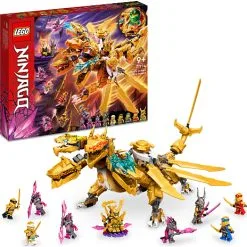 Konstruktionslegetøj butik 40 LEGO® NINJAGO® Lloyds Gyldne Ultradrage 71774