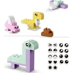 LEGO Classic Kreativt Sjov Med Pastelfarver 11028 12 LEGO Classic Kreativt Sjov Med Pastelfarver 11028 -Konstruktionslegetøj butik 3ab5c7ff680fec9cee76fe5630775608