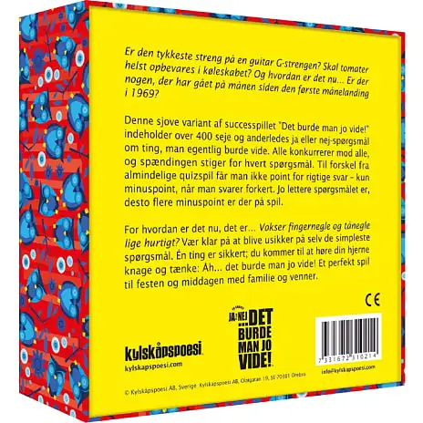 Andre Mærker ...Det Burde Man Jo Vide! - Ja Eller Nej 4 Andre Mærker ...Det Burde Man Jo Vide! - Ja Eller Nej - Billede 2