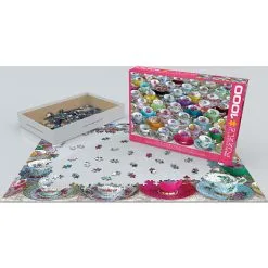 Eurographics Puslespil Tea Cup Collection - 1000 Brikker -Konstruktionslegetøj butik 3def21f3 e446 456b 83c8 41894ee86a3d