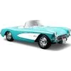 Maisto 1957 Chevrolet Corvette 1:24 Turquoise
