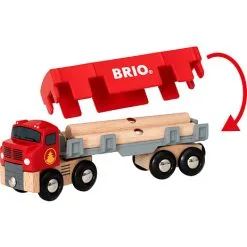 BRIO 33657 Lastbil Med Tømmer -Konstruktionslegetøj butik 41b8d37d a334 4933 8d1b c2277008d7c8