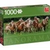 Jumbo Puslespil Haflinger Horses - 1000 Panorama