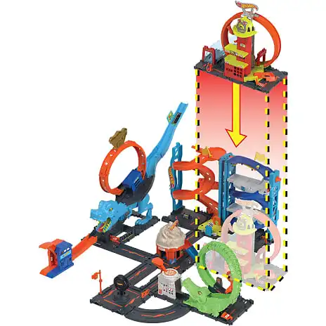 Hot Wheels Banesæt 4 Hot Wheels Banesæt - Billede 2