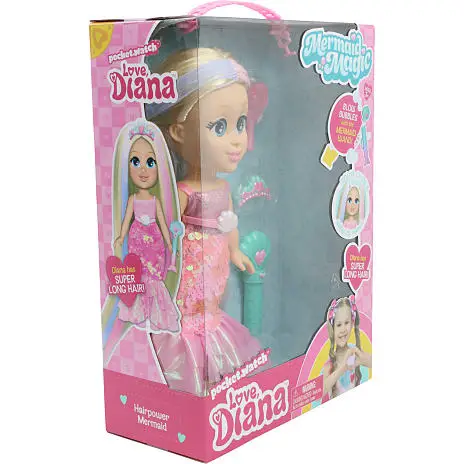 Love Diana Havfrue Dukke - 33 Cm 7 Love Diana Havfrue Dukke - 33 Cm - Billede 5