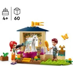 LEGO® Friends Stald Med Ponyvask 41696 -Konstruktionslegetøj butik 45e6b131 9a55 43b6 8d77 42a8c7b16385