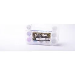 Andre Mærker Glitterlimmix Box. 12 X 15g Inkl Pensel