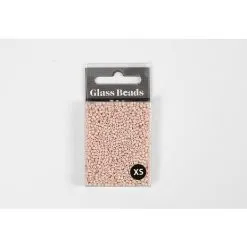 Andre Mærker Rocaiperler - Støvet Rosa