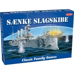 TACTIC Sænke Slagskibe Brætspil