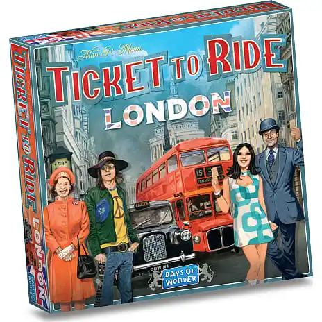 Ticket To Ride Ticket Ride To London - Brætspil 3 Ticket To Ride Ticket Ride To London - Brætspil