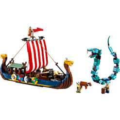 LEGO® Creator 3-i-1 Vikingeskib Og Midgårdsormen 31132 -Konstruktionslegetøj butik 48c396cb c514 4fde a461 aca3f3c8c48f