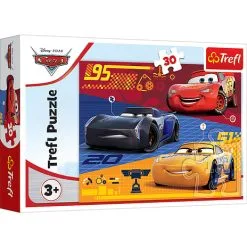 Disney Cars Før Løbet 30 Stk. Puslespil