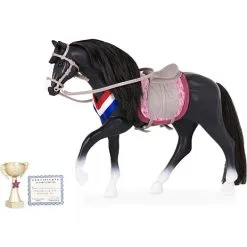 Lori Irisk Draught Hest - Sort