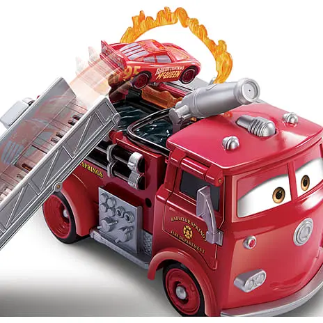 Disney Pixar Biler Brandbil Legesæt - Stunt & Splash 7 Disney Pixar Biler Brandbil Legesæt - Stunt & Splash - Billede 5