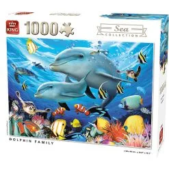 KING Dolphin Family Puslespil