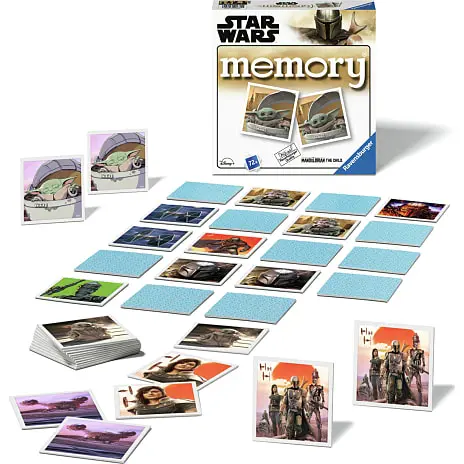 Ravensburger Star Wars Mandalorian Memory - Kortspil 5 Ravensburger Star Wars Mandalorian Memory - Kortspil - Billede 3