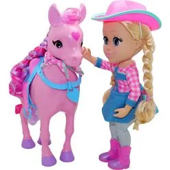 Love Diana Cowgirl Dukke Med Pony 33 Cm -Konstruktionslegetøj butik 4e5cb144 179d 417c b67d 06fb288c71f8