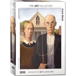 Eurographics Puslespil American Gothic 1000 Brikker
