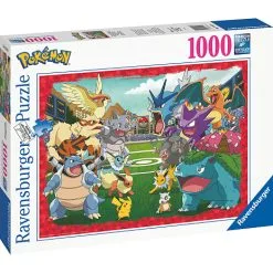 Ravensburger, Pokémon Showdown Puslespil - 1000 Brikker -Konstruktionslegetøj butik 4eb80f3cdd8e3e180e763410d1dacbec