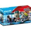 Playmobil Politimotorcykel: Forfølgelse Af Pengerøveren 70572