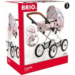 BRIO Kombi Dukkevogn, Dråbemønster, Pink 22 BRIO Kombi Dukkevogn, Dråbemønster, Pink -Konstruktionslegetøj butik 4f088974 9db3 4c38 b471 f221b1f5d32c