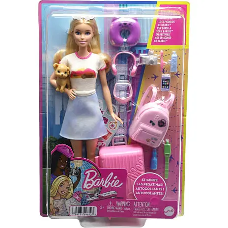 Barbie Malibu Roberts Dukke Med Tilbehør 4 Barbie Malibu Roberts Dukke Med Tilbehør - Billede 2