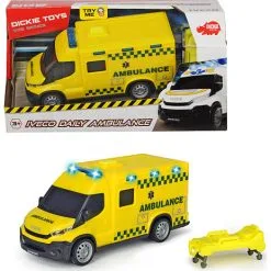 Dickie Toys Iveco Ambulance Med Lys Og Lyd - 18 Cm