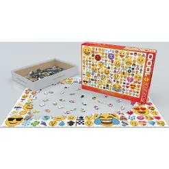 Eurographics Puslespil Emojipuzzle What's Your Mood? - 1000 Brikker 7 Eurographics Puslespil Emojipuzzle What's Your Mood? - 1000 Brikker -Konstruktionslegetøj butik 5383f773 6ce2 4952 9406 5ac75e402743