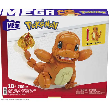 POKEMON Mega Pokémon Jumbo Charmander 4 POKEMON Mega Pokémon Jumbo Charmander - Billede 2