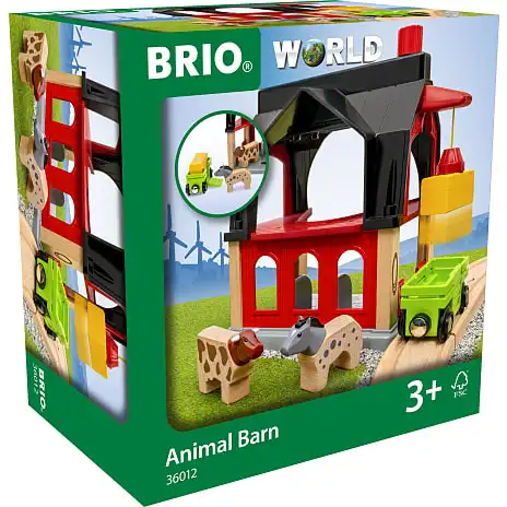 BRIO 36012 Stald Til Dyr 4 BRIO 36012 Stald Til Dyr - Billede 2