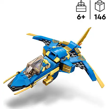 LEGO NINJAGO 71784 Jays Lynjet EVO 6 LEGO NINJAGO 71784 Jays Lynjet EVO - Billede 4
