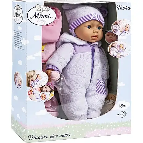 Mami Baby Dukke Med Magiske øjne 46 Cm 4 Mami Baby Dukke Med Magiske øjne 46 Cm - Billede 2