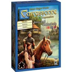 Carcassonne Inns & Cathedrals 1. Udv. - Brætspil